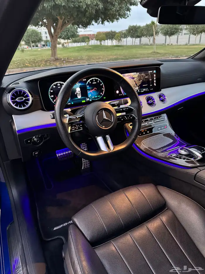 مرسيديس E ماشي 15 الف كيلو فقط 17