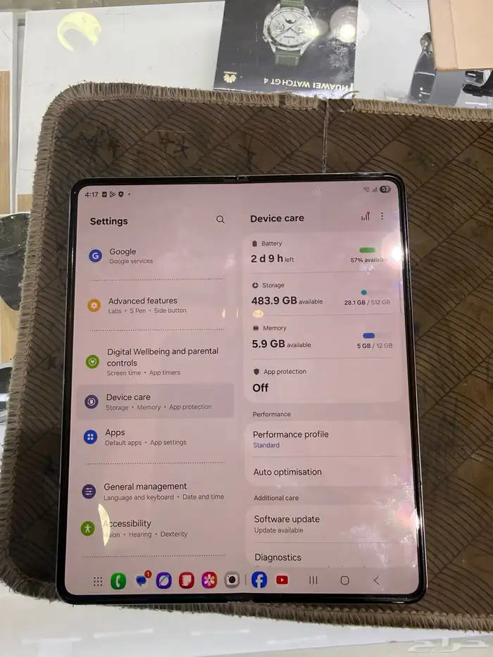 جوال سامسونج zfold 5 3