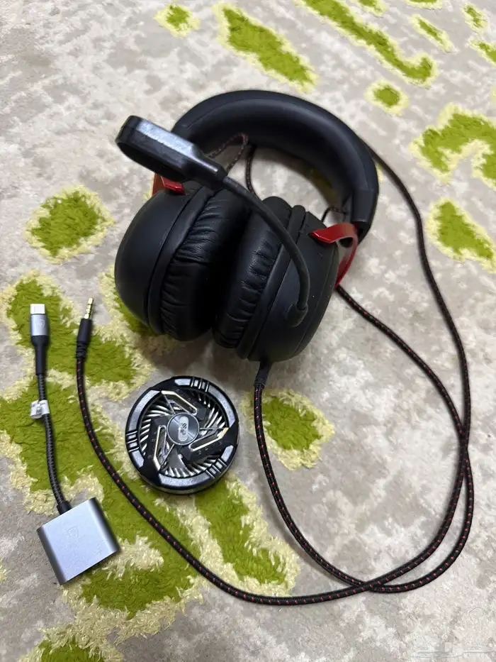 سماعه هايبر اكس كلاود 3 و مبرد و وصله . 0