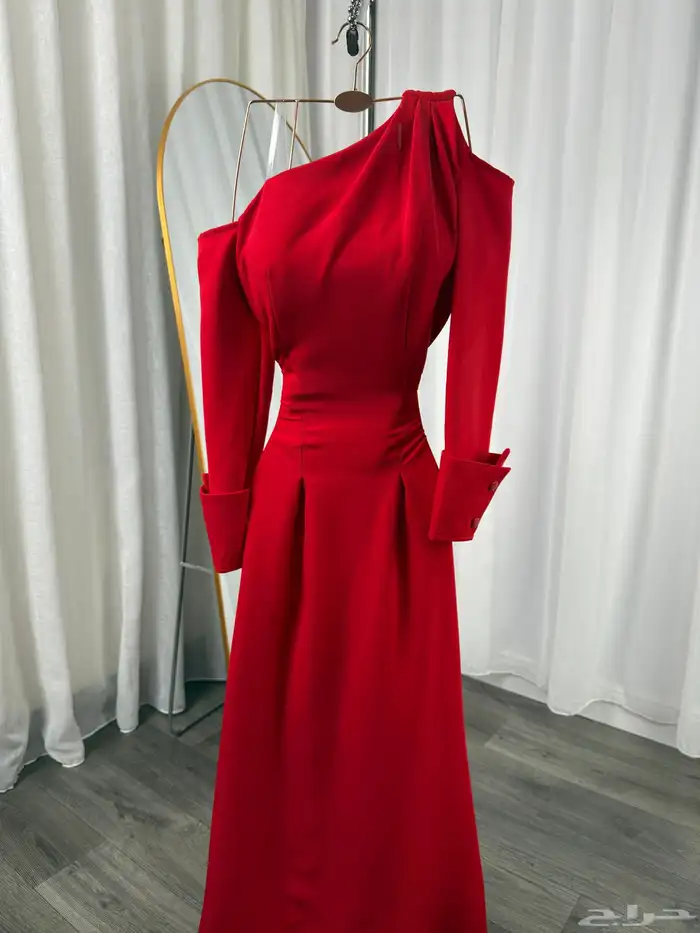 فستان سهره أحمر 7