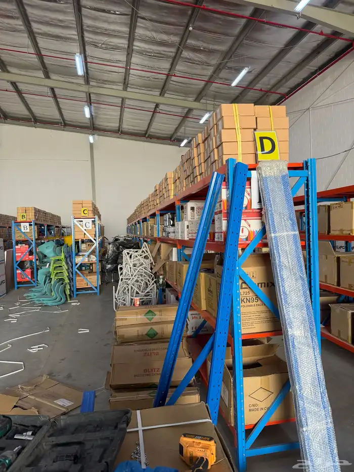 رفوف تخزين وارفف مستودعات 5