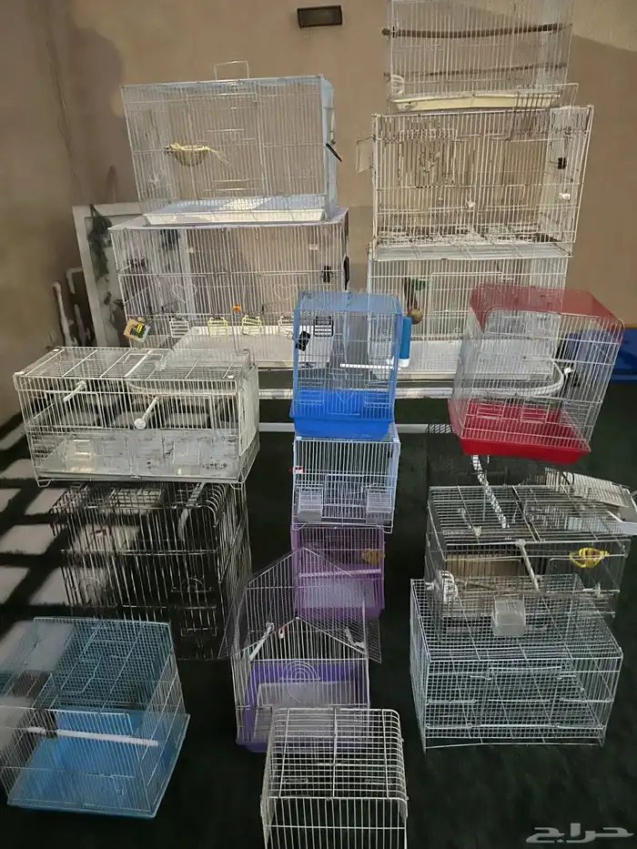 اقفاص وصناديق مستخدمه ونظيفه للبيع 1