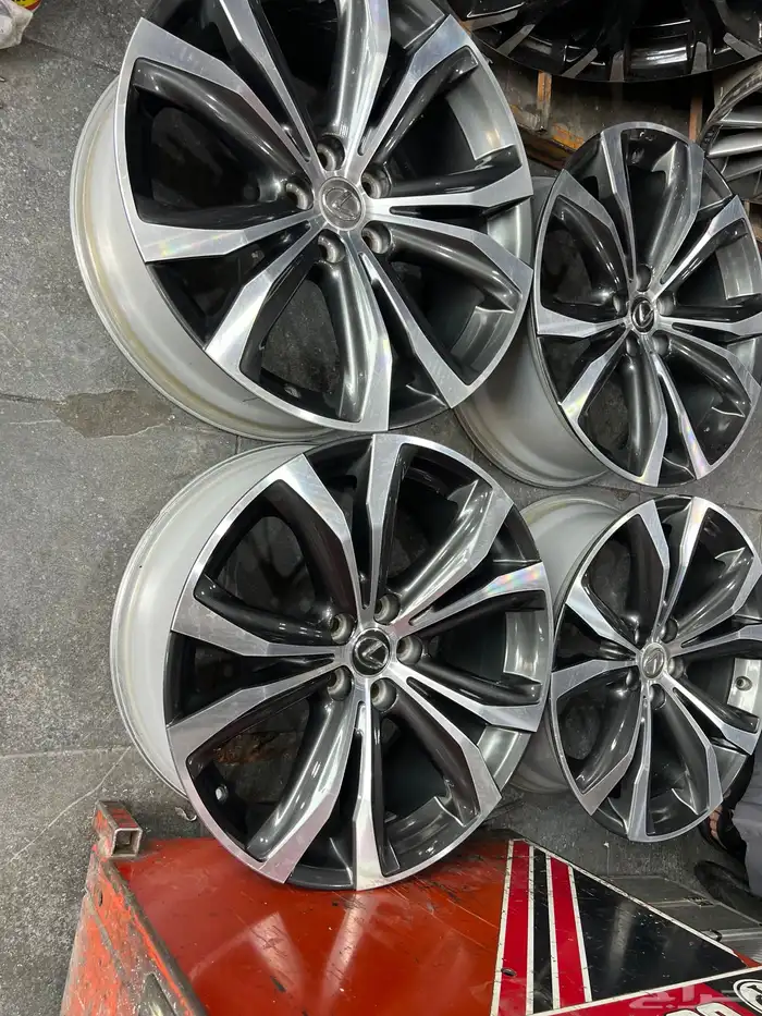 جنوط لكزس آر اكس اصلي وكاله مقاس 20موديل 2022 2