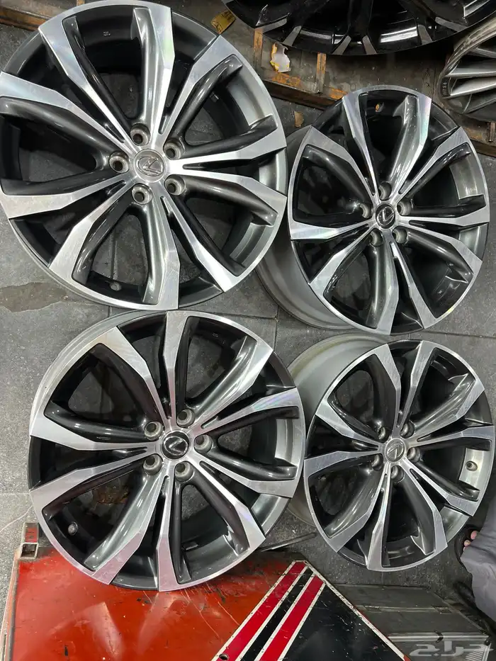 جنوط لكزس آر اكس اصلي وكاله مقاس 20موديل 2022 6