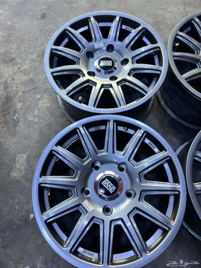 جنوط برايد جيب لند كروزر إصدار الجديد 5 مسمار مقاس 17 11