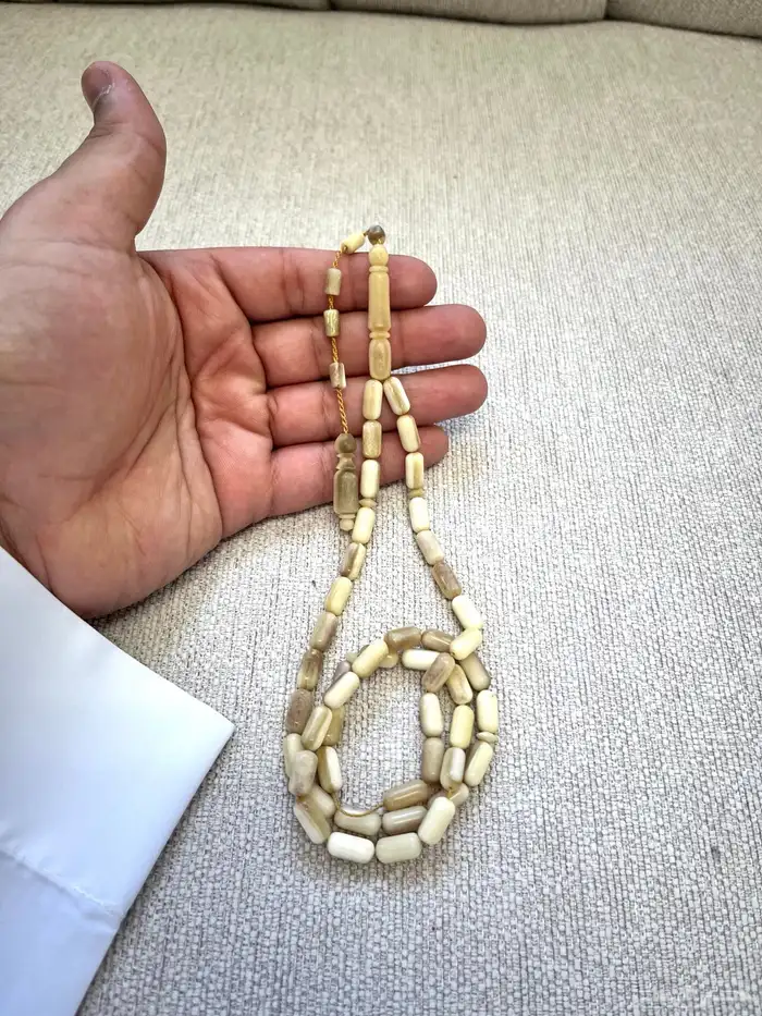 سبحة عظم نعام تمليكة 2