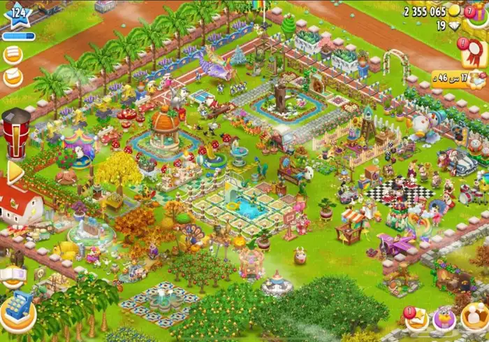 حساب لعبة المزرعة هاي داي Hay day مستوى 124 7