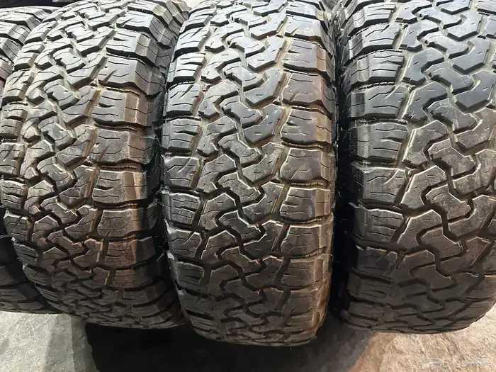 جنوط برايد 6 مسمار مع كفرات حجريه مقاس 17 8