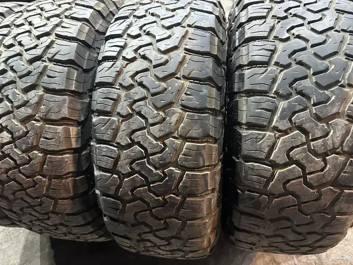 جنوط برايد 6 مسمار مع كفرات حجريه مقاس 17 7