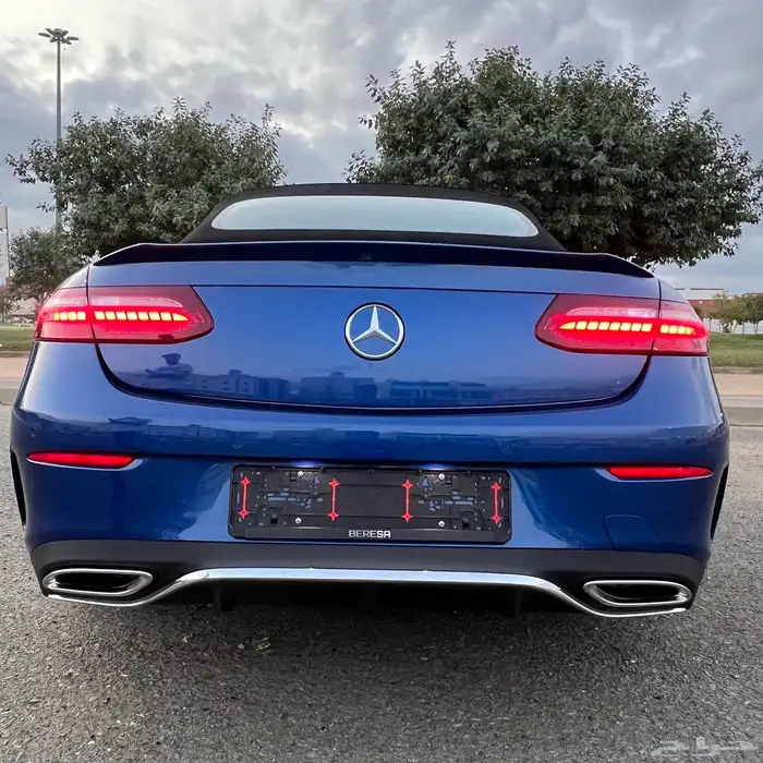 مرسيديس E ماشي 15 الف كيلو فقط 20