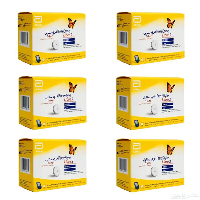 جهاز لقياس السكري مجس سنسر وقارئ 0