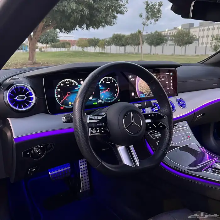 مرسيديس E ماشي 15 الف كيلو فقط 15