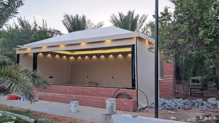 محل بن قحطان بيوت شعر قرميد 5