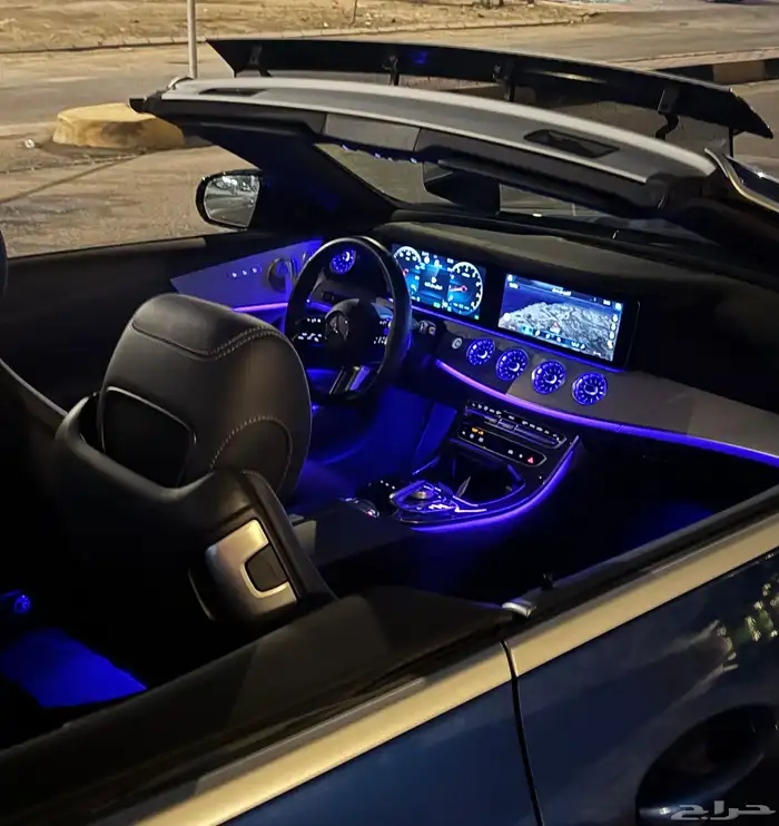 مرسيديس E ماشي 15 الف كيلو فقط 22