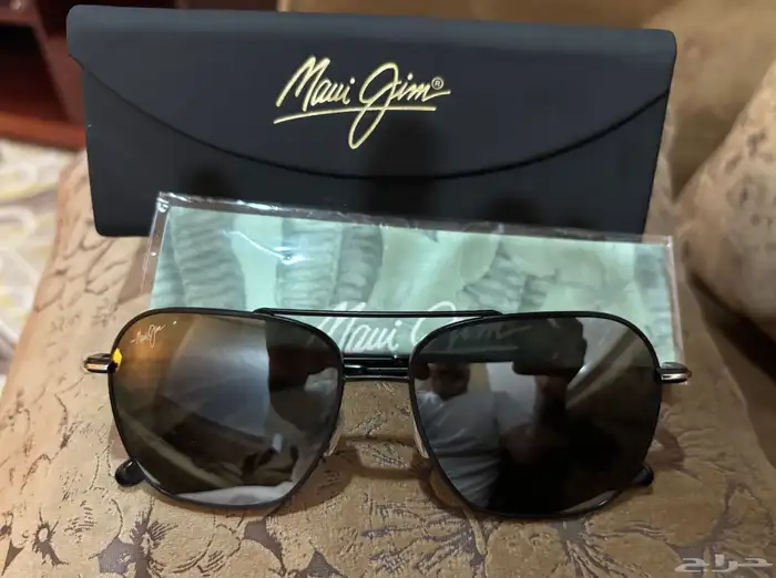 نظارة شمسية شبه جديدة ماوي جم 0
