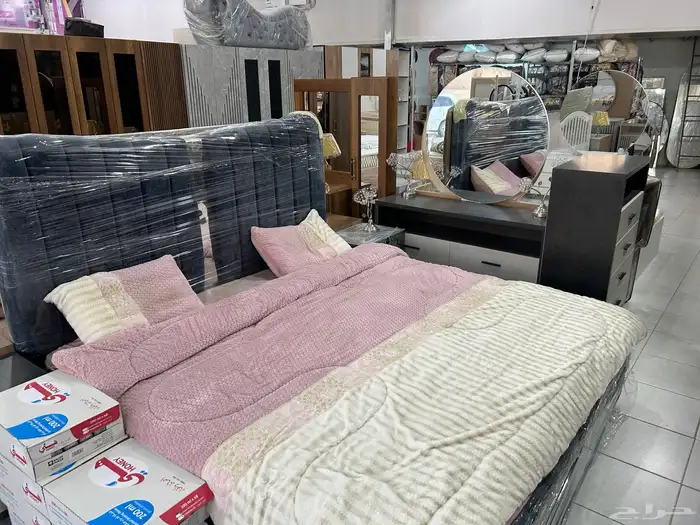 غرفة نفرين كامله غرفة نفر ونص يوجد لدينا جاهز وتفاصيل 0