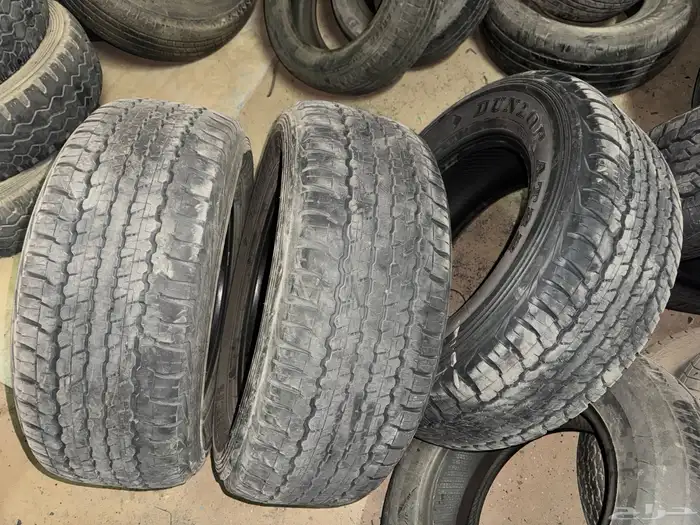 كفرات دلوب حجم 18 شبه جديده 1