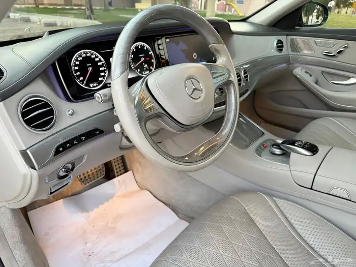 مرسيدس ( S550 ) الموديل 2017 نظيف 34