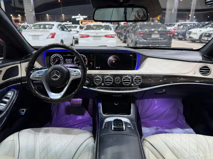مرسيدس موديل 2015 S400 فل ترهيم 2020 ترهيم وكاله 11