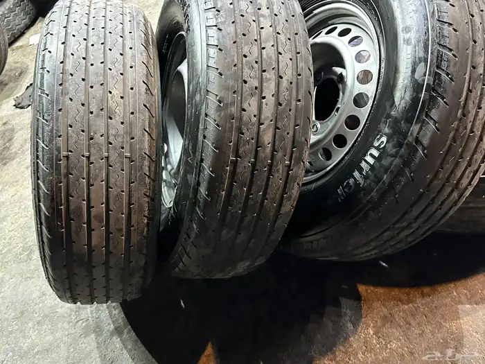 كفرات شاهين هامان مع جنوط هلل خمسه مسمار مقاس 17 جيب 30