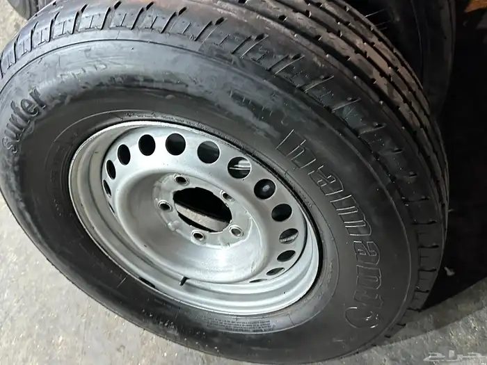 كفرات شاهين هامان مع جنوط هلل خمسه مسمار مقاس 17 جيب 32