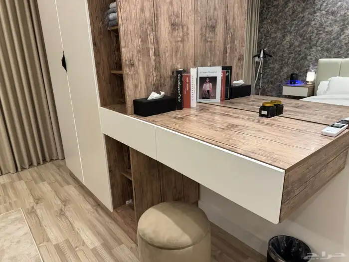 شقة غرفة وصالة حي الملقا دخول ذاتي وتصميم انيق 3