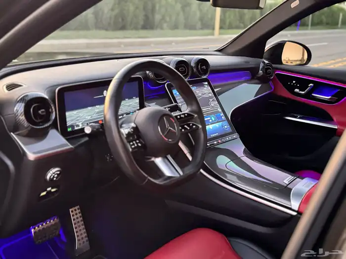 مرسيدس GLC200 2024 على الضمان و الصيانه 9