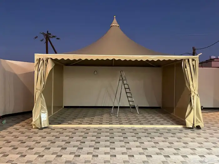 محل بن قحطان بيوت شعر قرميد 2