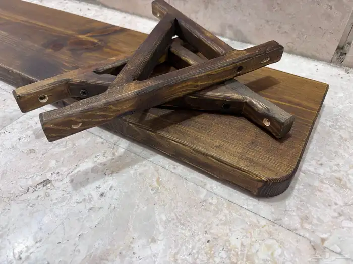 رفوف خشبيه 3