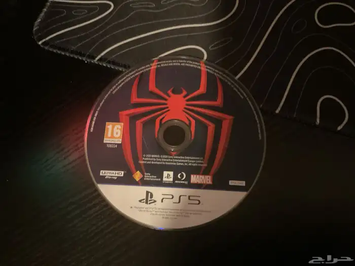 شريط سبايدر مان ps5 0