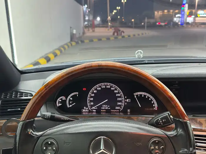 مرسيدس اس 350 موديل 2007 مخزن عداد 135 4