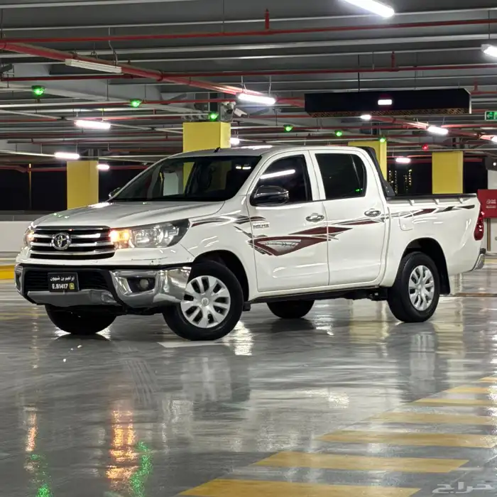 تويوتا هايلوكس غمارتين GLX 2019 بقمه النظافه 27