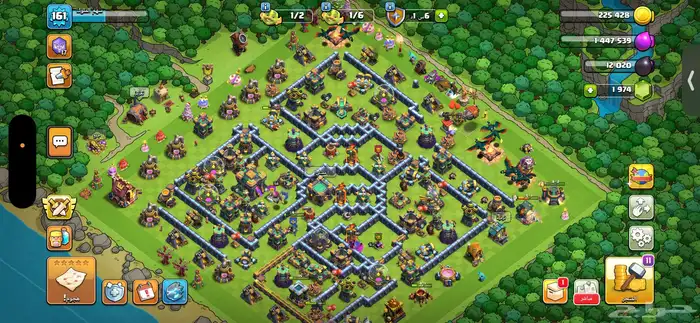 ثلاث حسابات كلاش أوف كلانس(بيع -بدل) 12