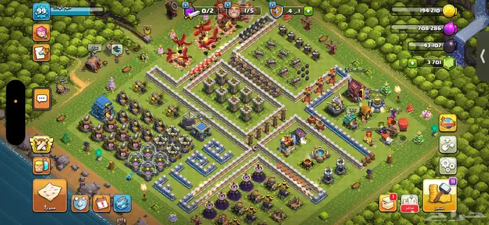 ثلاث حسابات كلاش أوف كلانس(بيع -بدل) 22