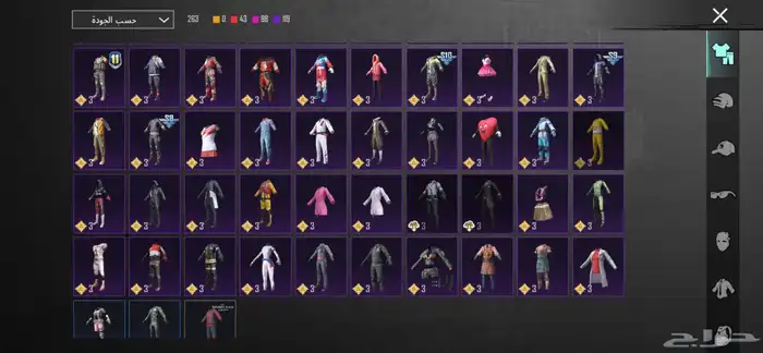 حساب للبيع ببجي 21