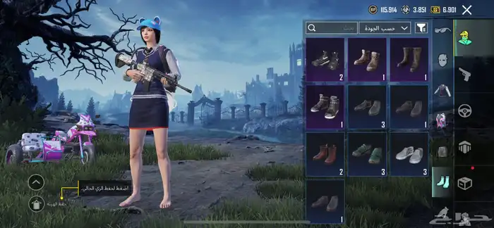 حساب ببجي 19