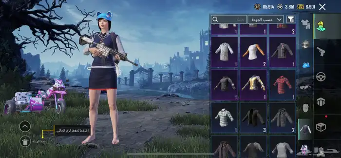 حساب ببجي 13