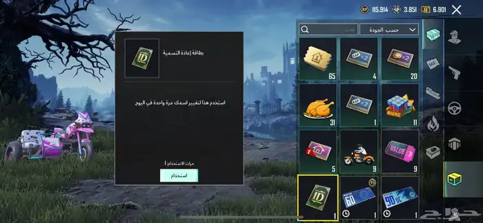 حساب ببجي 30