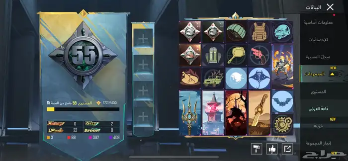 حساب ببجي نادر 1