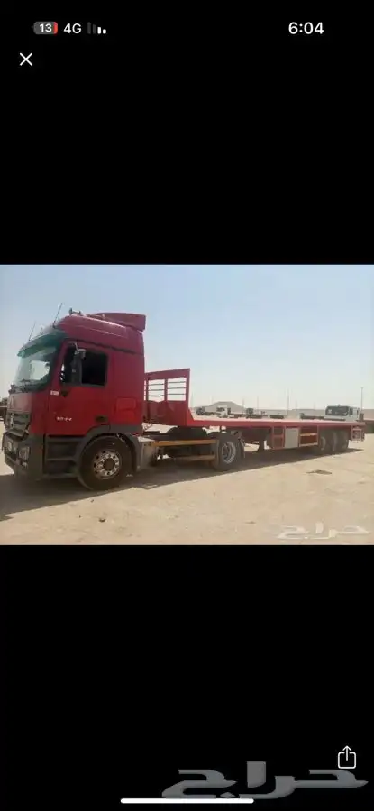 تريلة سطحه نقل بضايع 0
