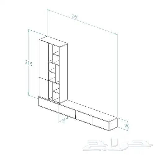 طاولات تلفاز 8