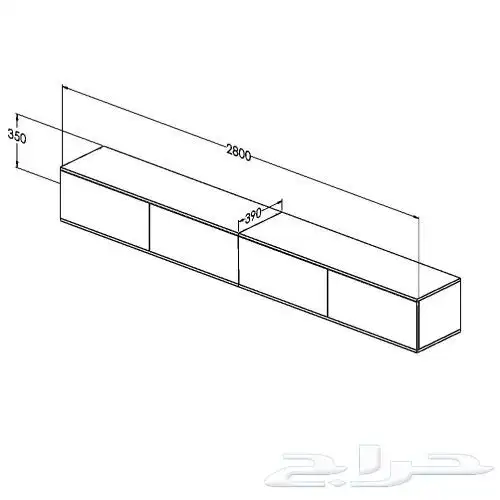 طاولات تلفزيون تلفاز 7