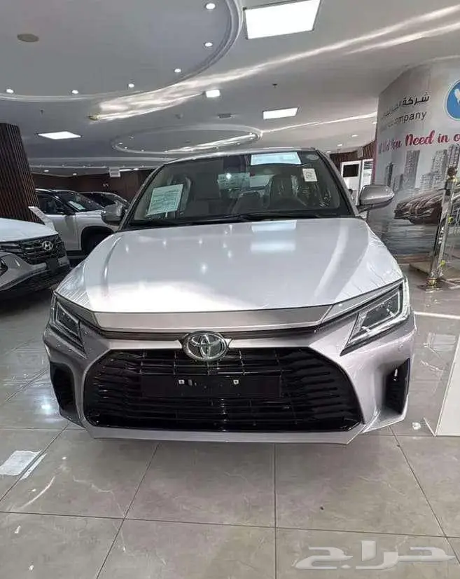 تويوتا يارس 1.3 Y بنزين 2026 بنظام الإيجار المنتهي بالتمليك 0