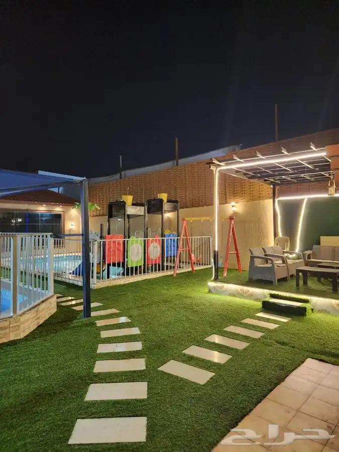 شاليه النرجس للايجار اليومي جده عروض حلوة قسم وقسمين 2