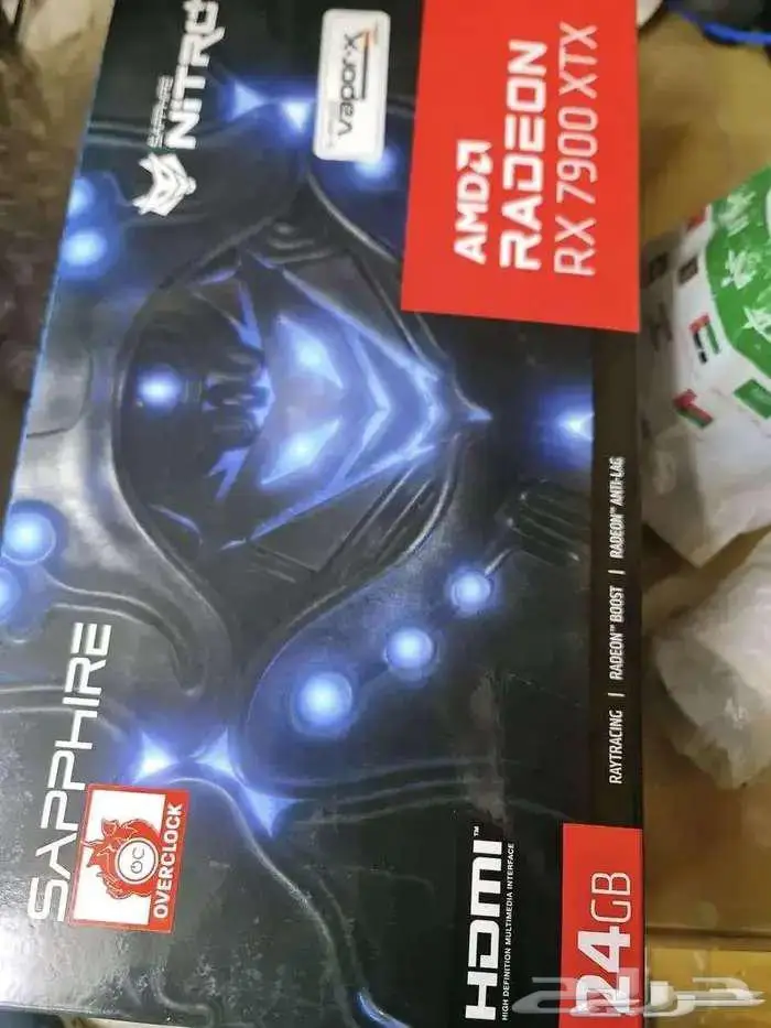 كرت شاشة إحترافي 4K Gaming RX7900XTX 1