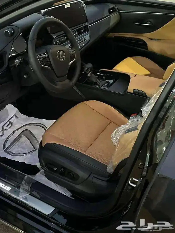 لكزس ES350 اصفار سعودي اسود 2025 1