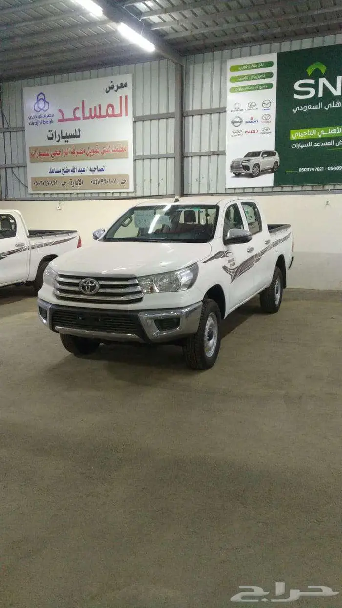 تويوتا هايلوكس 2025 ديزل دبل سلق gl2 كاش واقساط وعروض 4