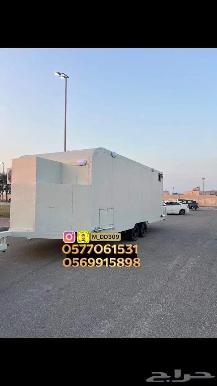 للبيع كرفان الموقع الشرقية 1