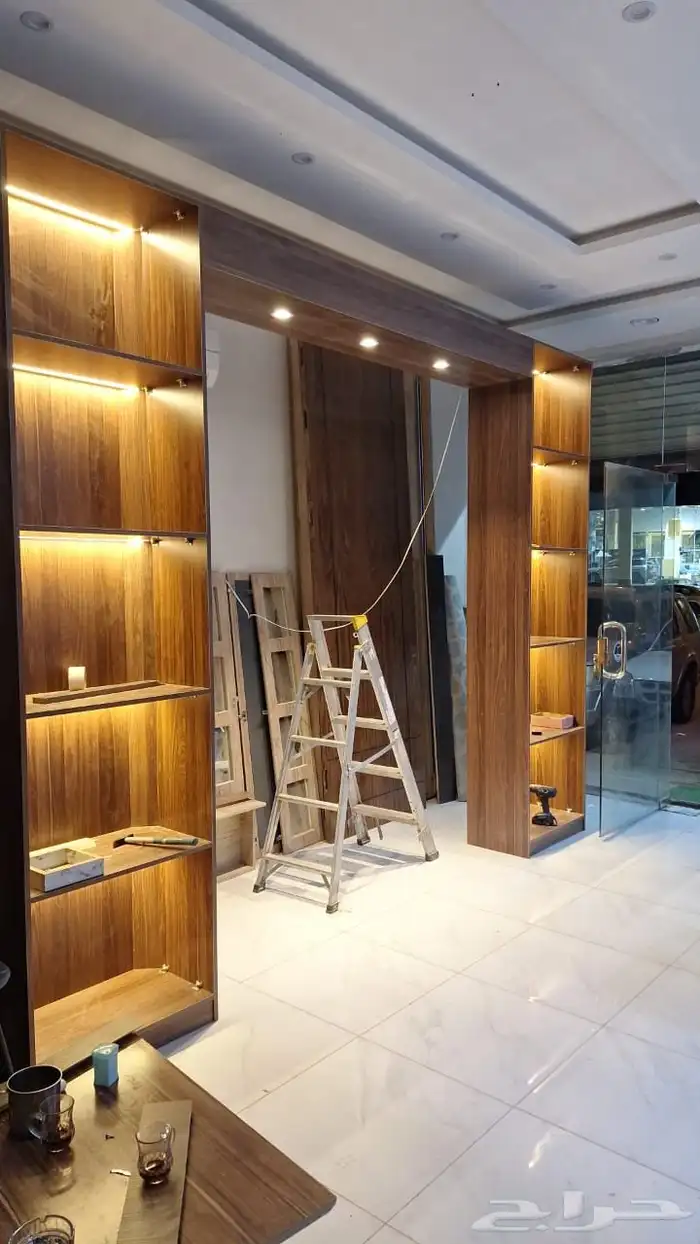 تفصيل خزائن وديكورات حسب الطلب 2