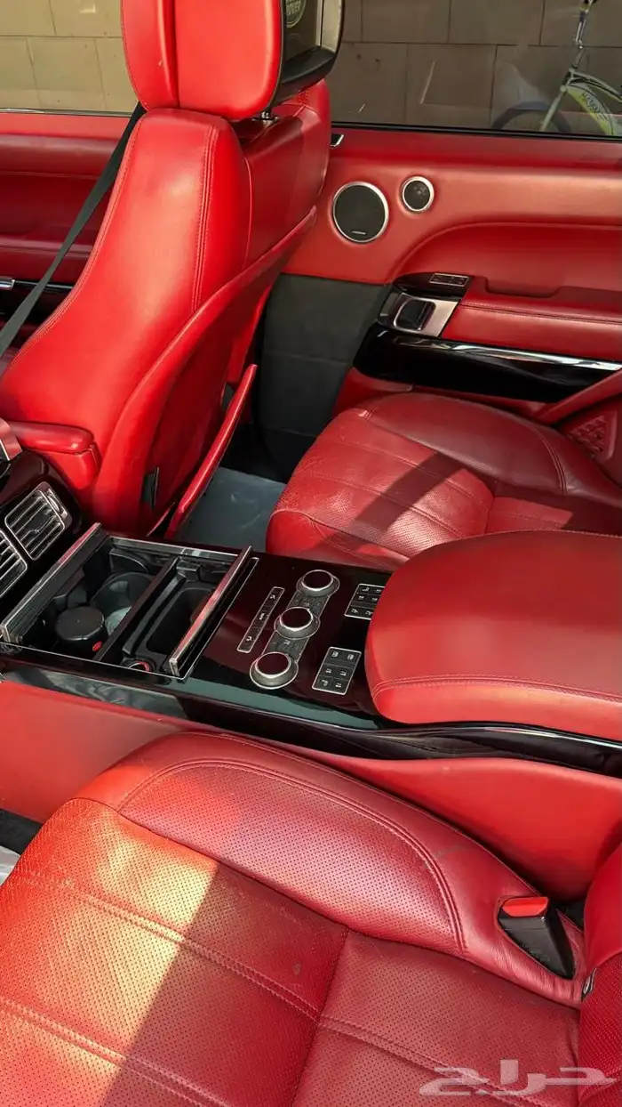 رنج روفر 2015 مواصفات خاصه لون زيتي 6